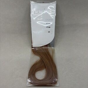 Hairtalk Hair Extensions Original Tape In 17" Light Brown #28 New Sealed Bag